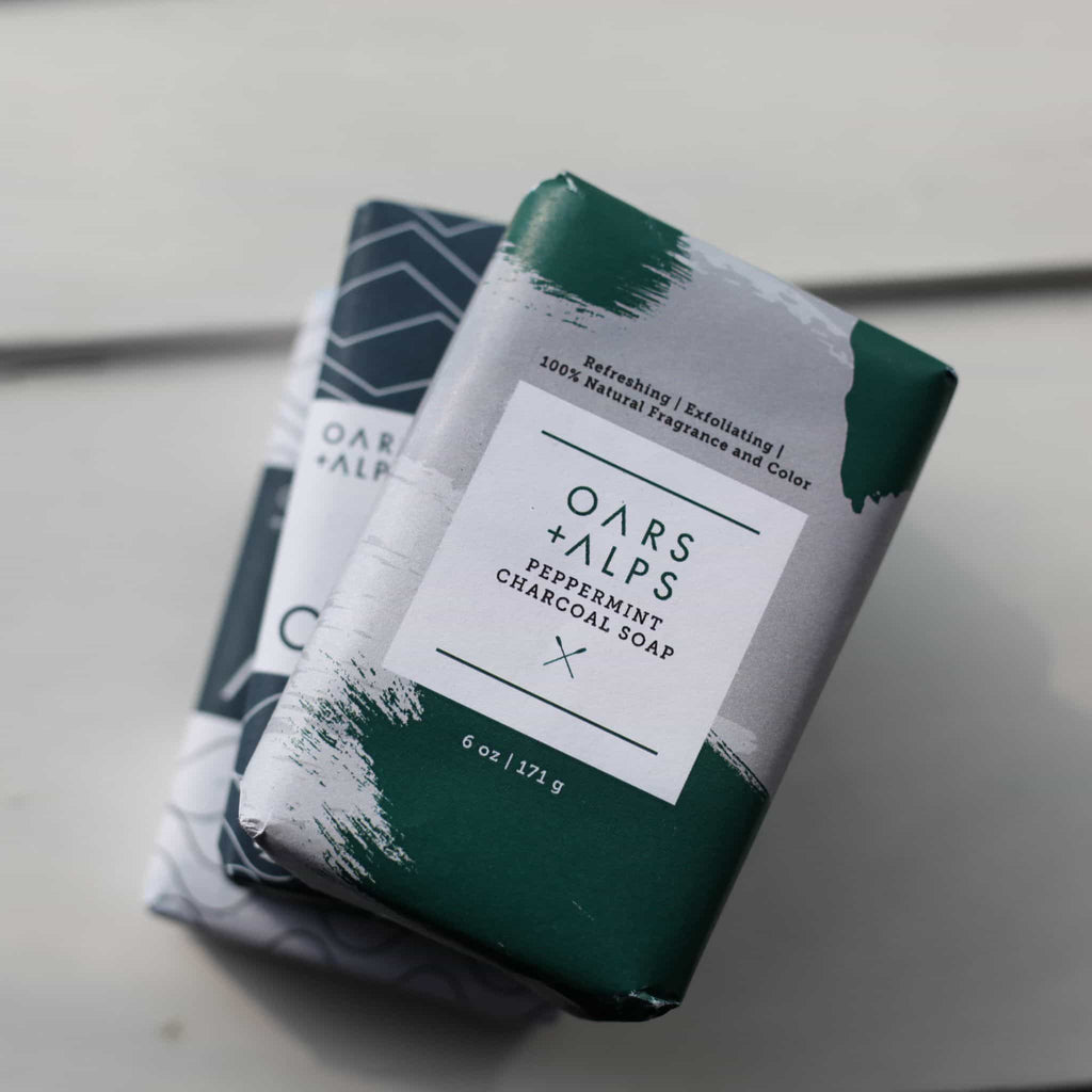 Peppermint Charcoal Bar Soap