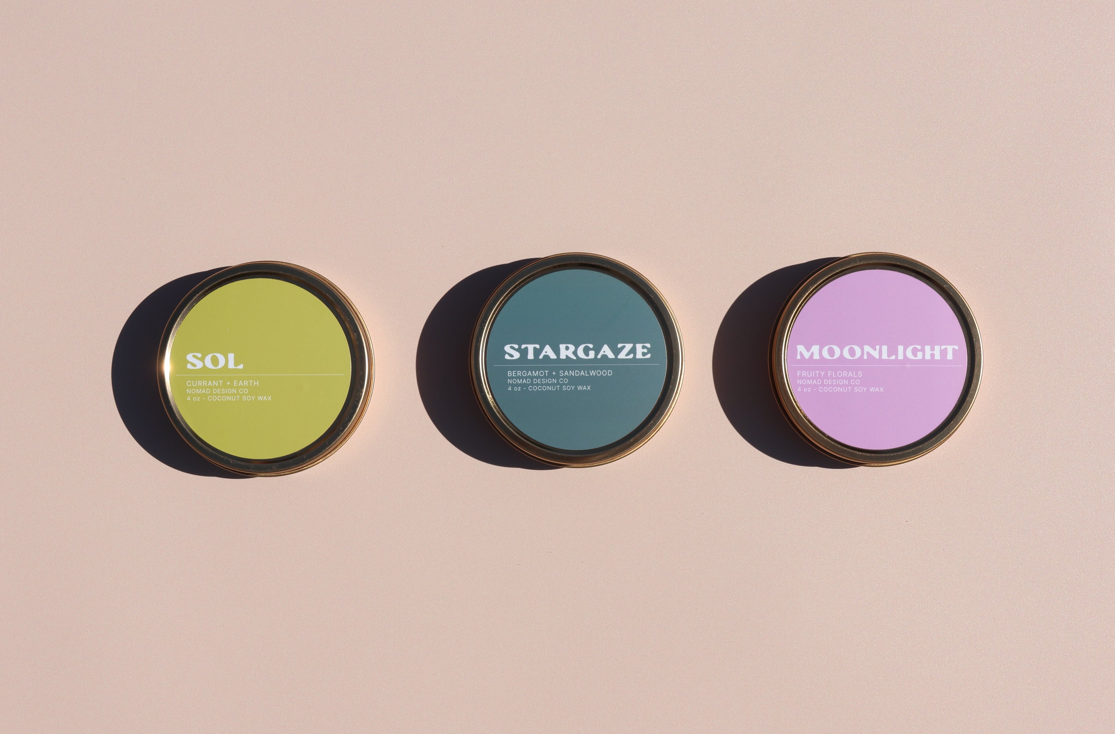 Best Seller's Travel Tin Candle Set