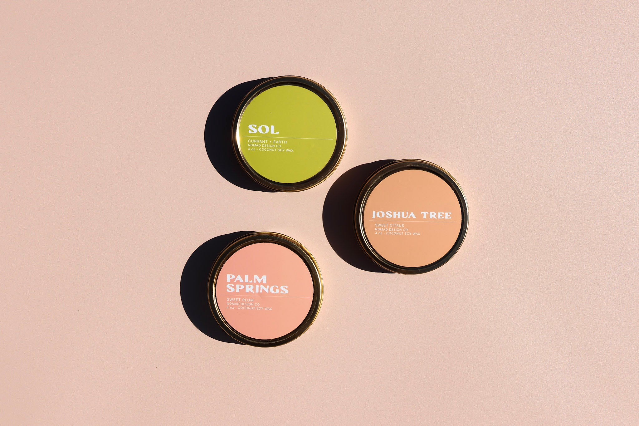 Citrus Trio Travel Tin Candle Set