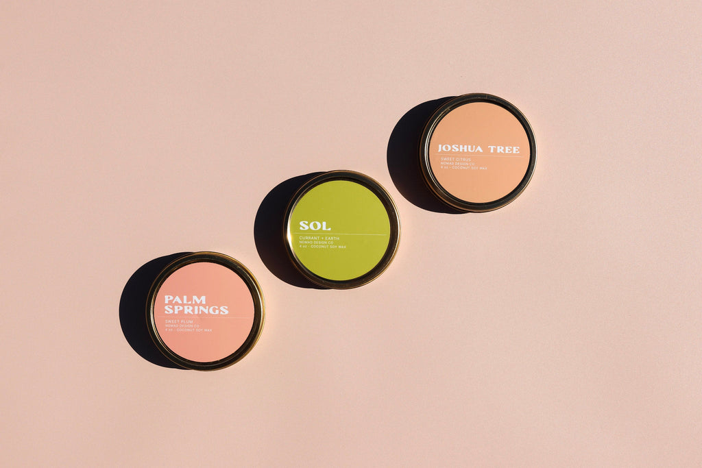 Citrus Trio Travel Tin Candle Set