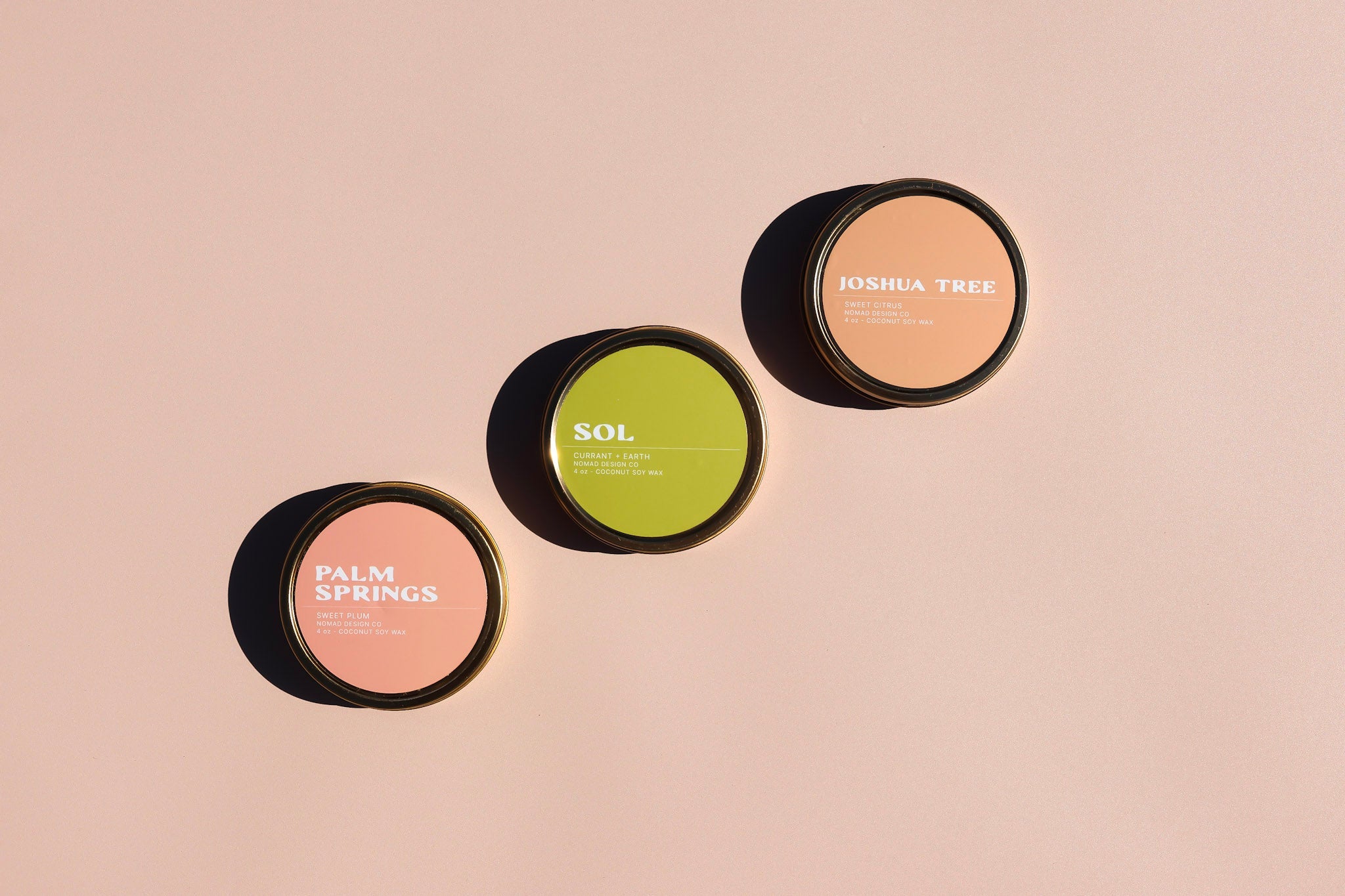 Citrus Trio Travel Tin Candle Set