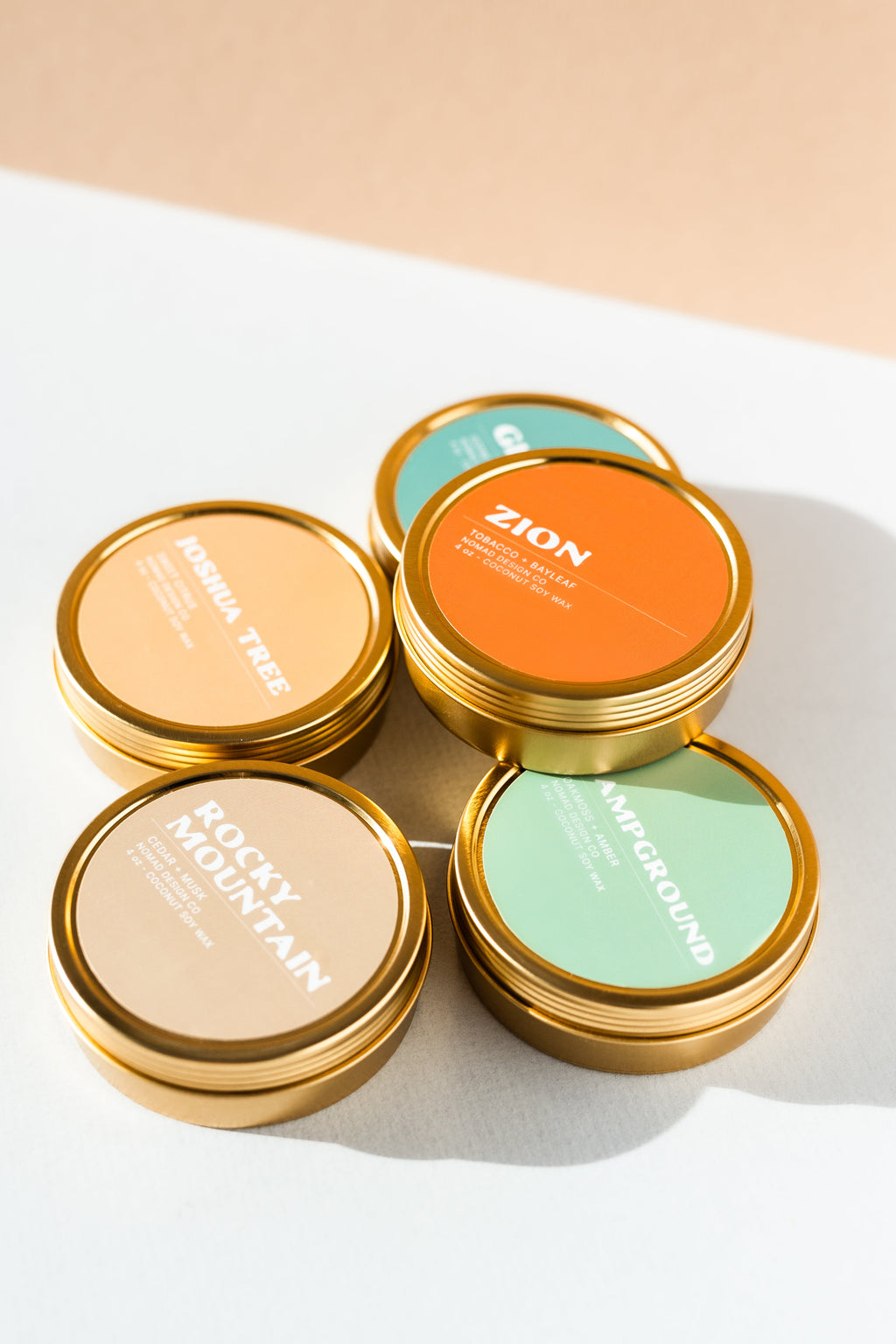 Zion National Park Travel Tin Candle