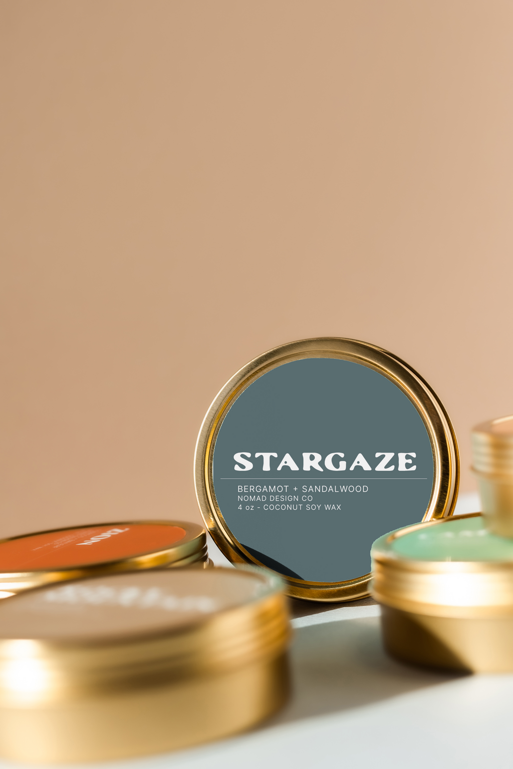 Stargaze Travel Tin Candle